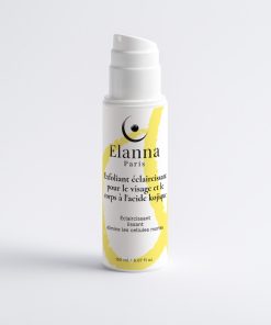 Exfoliant éclaircissant pour le visage et le corps à l'acide kojique