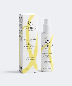 Crème pour le visage anti-taches brunes à l'acide kojique