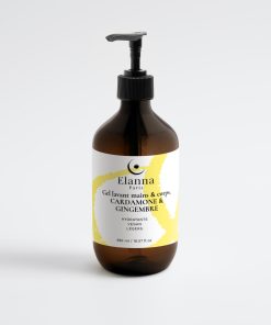 Gel lavant mains & corps, CARDAMONE & GINGEMBRE