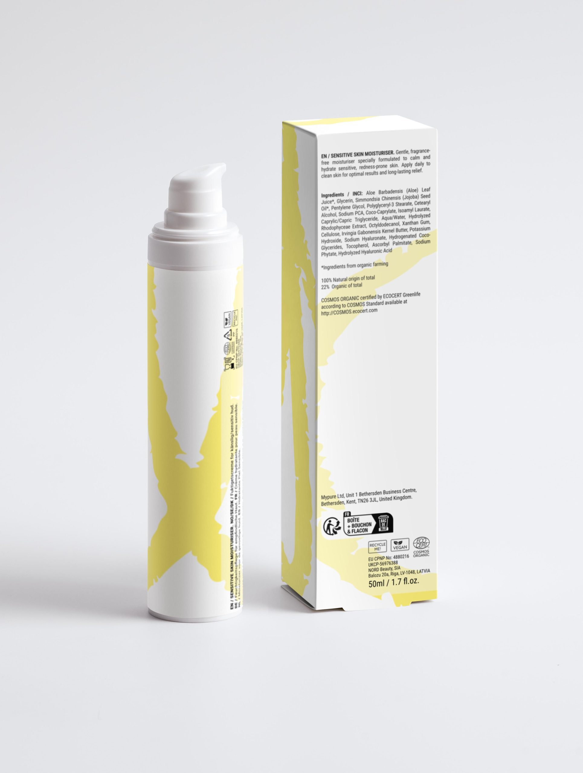 Crème hydratante pour peaux sensibles, sans parfum – Image 7
