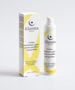 Crème hydratante pour peaux sensibles, sans parfum