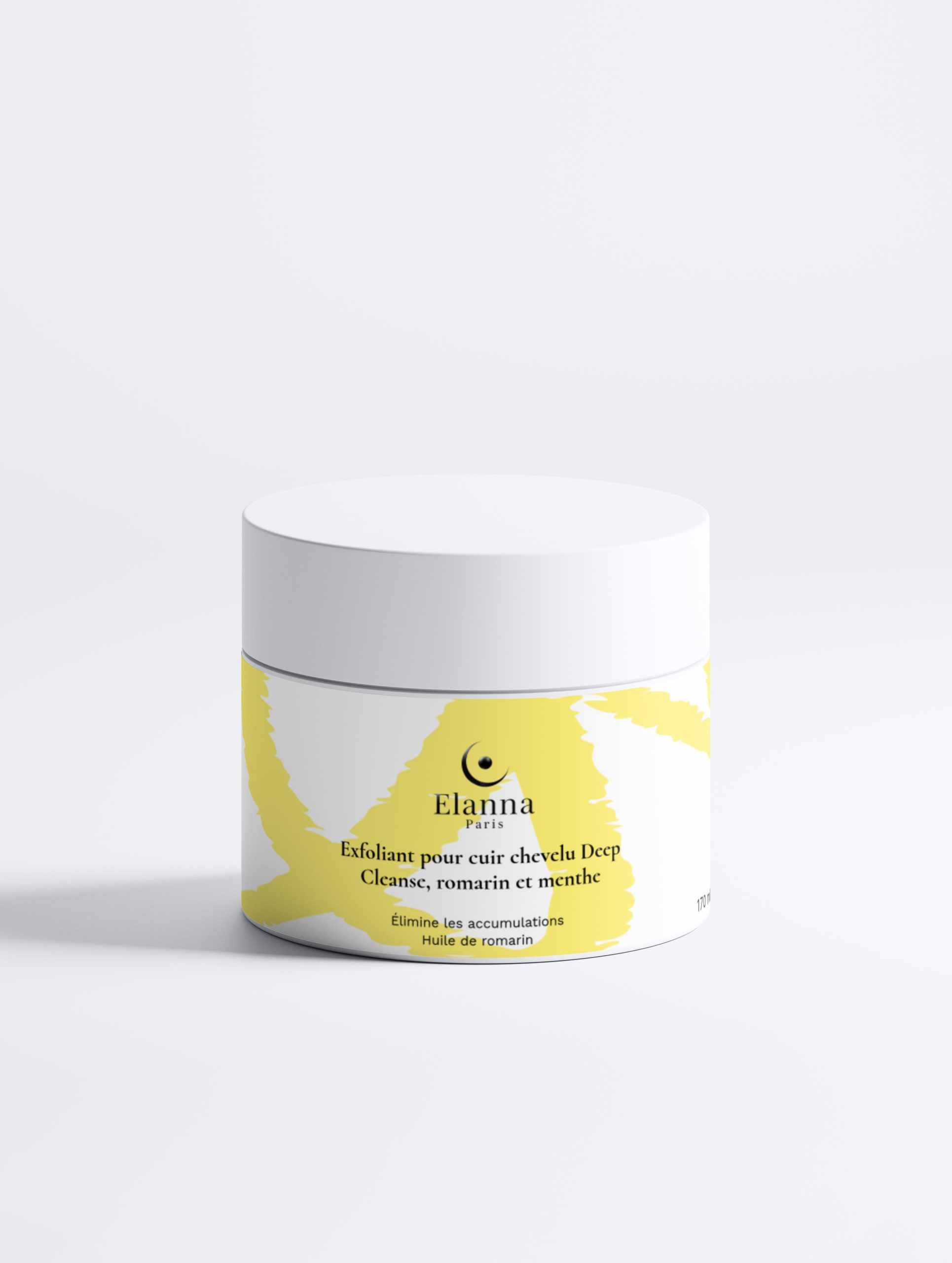 Exfoliant pour cuir chevelu Deep Cleanse, romarin et menthe